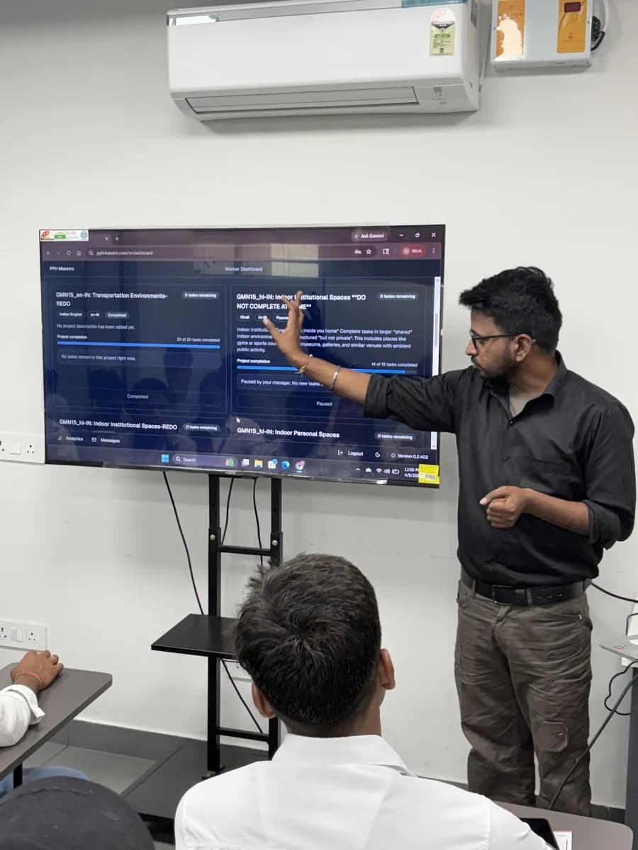 Live project demo at MITS Edge